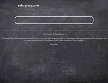 Tablet Screenshot of enterpeneur.com